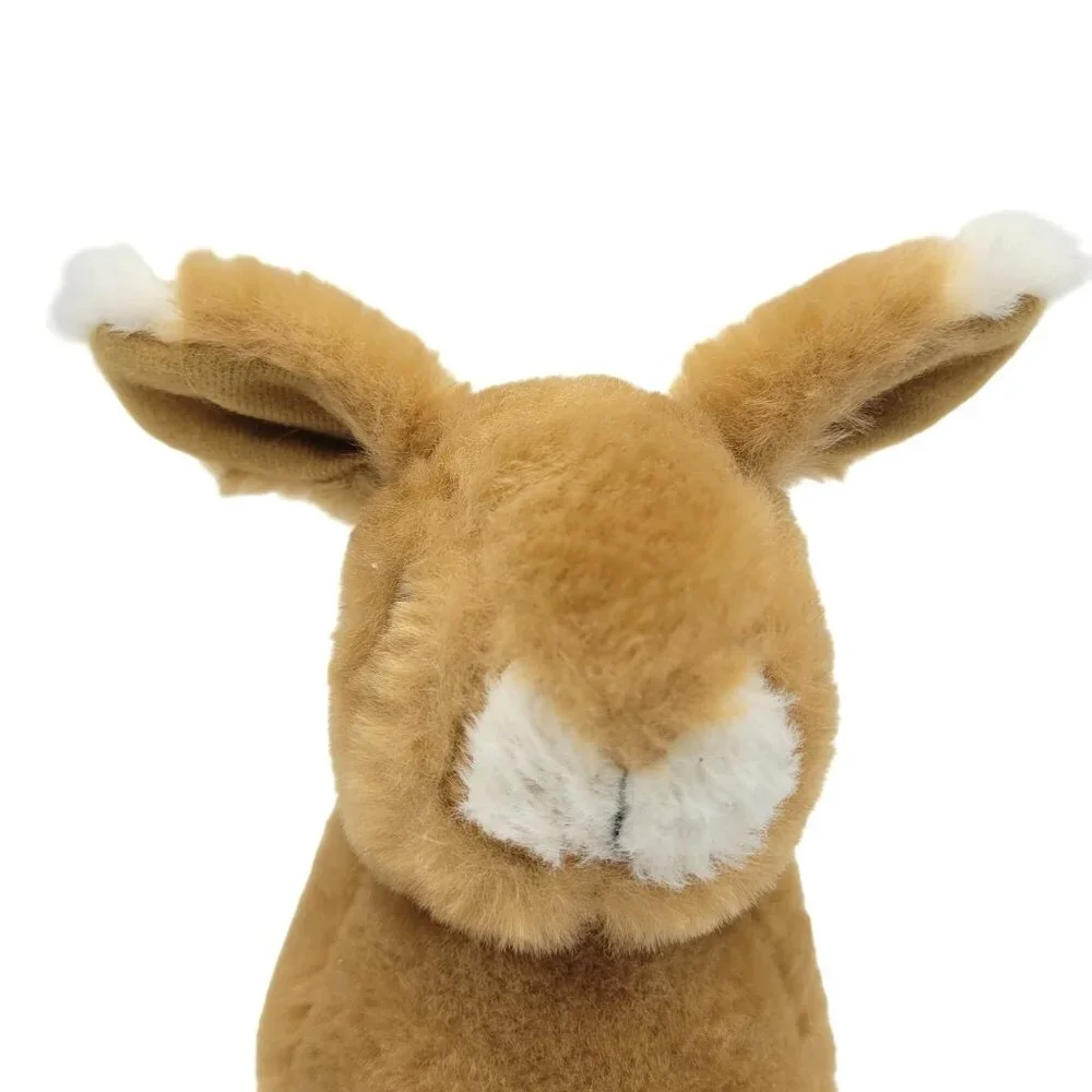 Walmart Brown Plush Bunny Rabbit 10" Stuffed Animal Realistic Easter Spring - Picture 6 of 9
